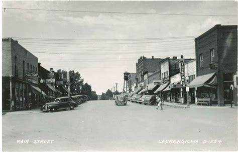 Laurens, Iowa...1940's | Iowa, Places ive been, Travel