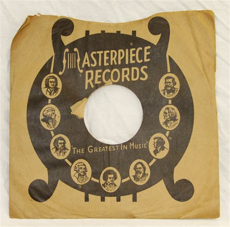 Brown Paper Record Sleeves Vintage 78 RPM Record Sleeve - Etsy