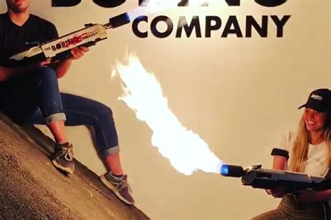 Elon Musk's tunneling company fires up its first ... flamethrower?