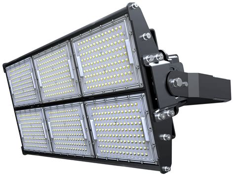 LED Stadium Light 720W, Super Bright Outdoor Flood Light, IP65 Waterproof - Industrial Man Lifts