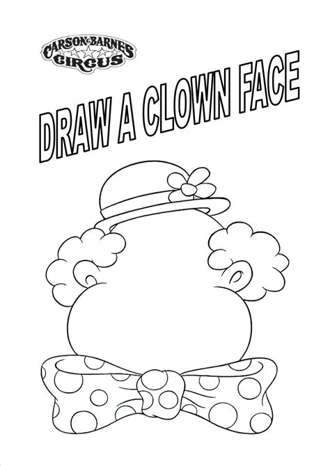 Circus Coloring Pages For Kindergarten - Free Coloring Page