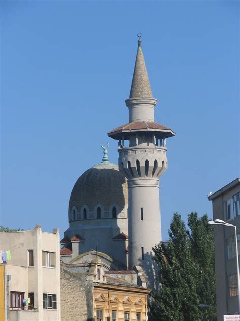 Marea Moschee din Constanța // Moscheea Carol I (1910-1912), Constanța, arh. Victor Ștefănescu ...