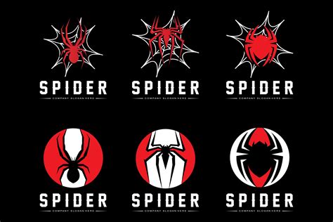 Spider Logo Bundle Set Graphic by AR Graphic · Creative Fabrica