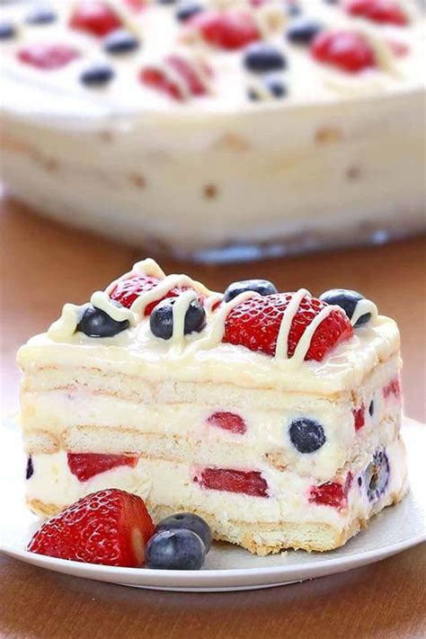 25 Easy 4th of July Desserts - Red White and Blue Recipes for Patriotic Fourth of July Treats