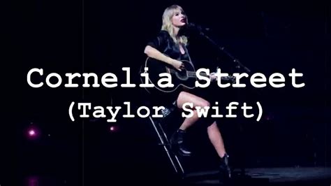 Cornelia Street Lyric Video From City of Lover Concert - Taylor Swift - YouTube