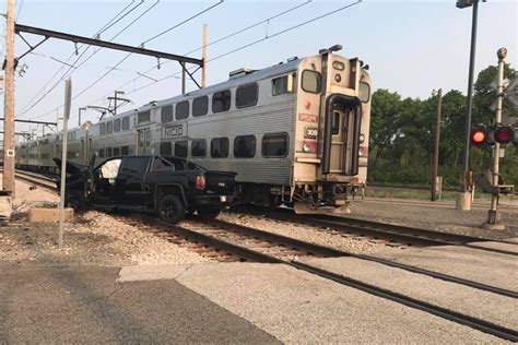 South Shore train hits pickup in Portage - Chicago Sun-Times