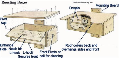 Bird Roost Plan One - Nighttime Shelter for Winter Birds