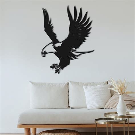 Metal Eagle Wall Art Eagle Art Metal Wall Art Eagle Wall - Etsy