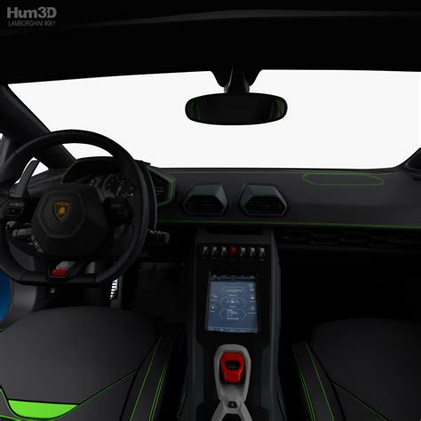 Lamborghini Huracan EVO RWD Spyder with HQ interior 2021 3D model ...