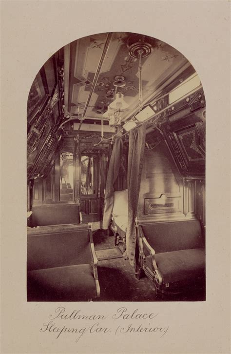 Pullman Palace Sleeping Car (Interior) (Getty Museum)