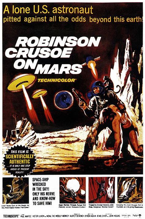 Robinson Crusoe on Mars (1964) Poster #1 - Trailer Addict