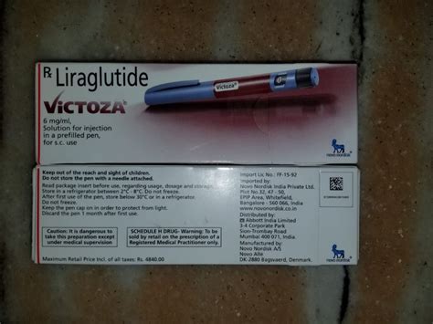 Liraglutide Injection Manufacturers & Suppliers in India