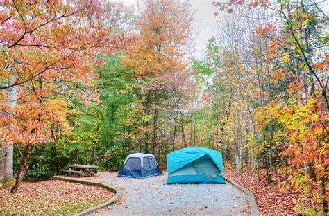 Camping in the Blue Ridge Mountains — Stock Photo © jacksonjesse #14040685