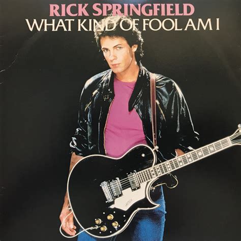 1982 Rick Springfield – What Kind of Fool Am I? (US:#21) | Sessiondays