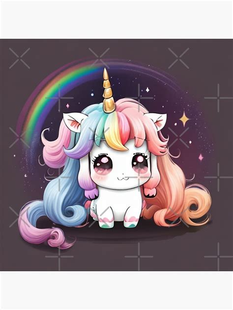 "Kawaii Cuties: Explore the Charming Rainbow Cute Unicorn Anime Manga Cartoon Doodle Realm ...