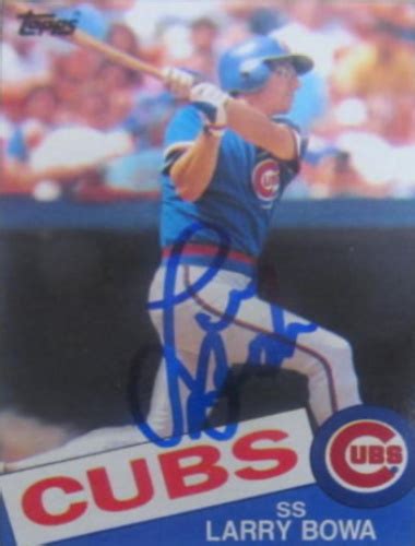 Larry Bowa Autographs and Memorabilia | Sports, Baseball