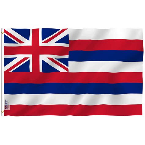 Fly Breeze Hawaii State Flag 3x5 Foot - Anley Flags