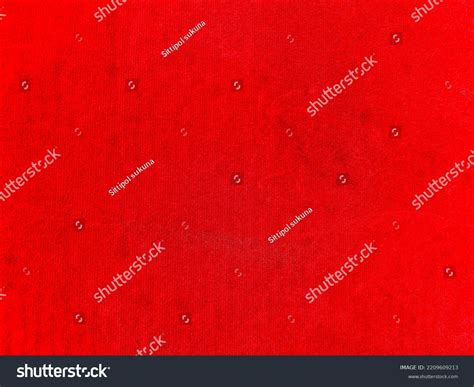 Red Velvet Fabric Texture Used Background Stock Photo 2209609213 ...