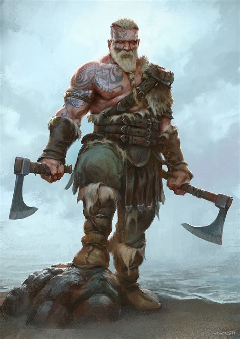 Berserker, Cristi Balanescu | Fantasy warrior, Retratos dos personagens, Fantasy artwork