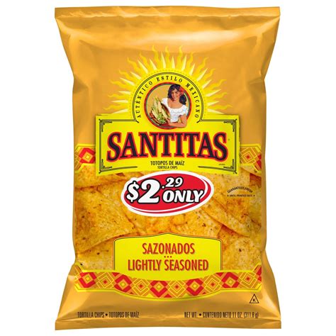 Santitas Sazonados Lightly Seasoned Tortilla Chips - Shop Chips at H-E-B