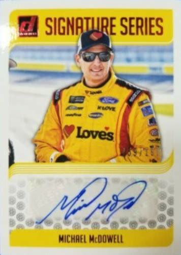 Michael McDowell Autographs and Memorabilia | Sports, Racing