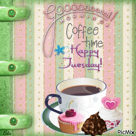 Happy Tuesday Morning Coffee Gif