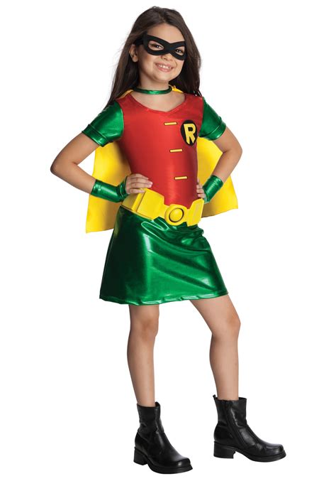 Girls Titans Robin Costume