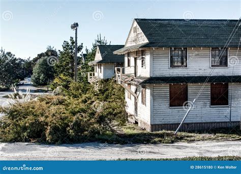 Abandoned Fort Ord Army Post Stock Photo - Image of infrastucture ...