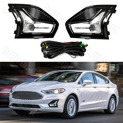 For Ford Fusion 2020 White LED DRL Daytime Running Light Driving Fog ...