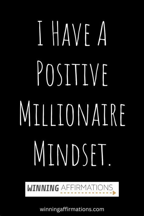 Millionaire Affirmations - Winning Affirmations