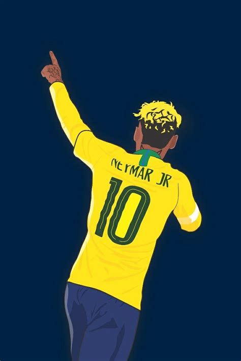 Draw neymar Brazil Football Team, Neymar Football, Football Is Life ...