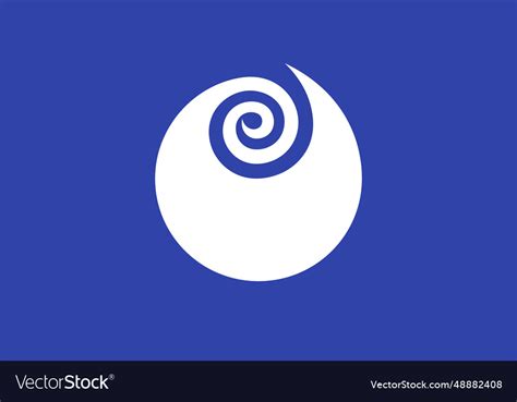 Flag of ibaraki prefecture Royalty Free Vector Image