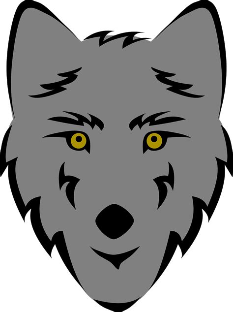 Face Wolf Head - Free vector graphic on Pixabay