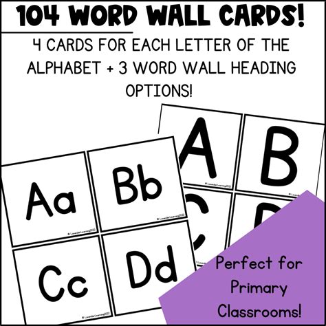 Alphabet Letter Sounds Word Wall Cards w/ Pictures for Preschool & Kindergarten | Made By Teachers