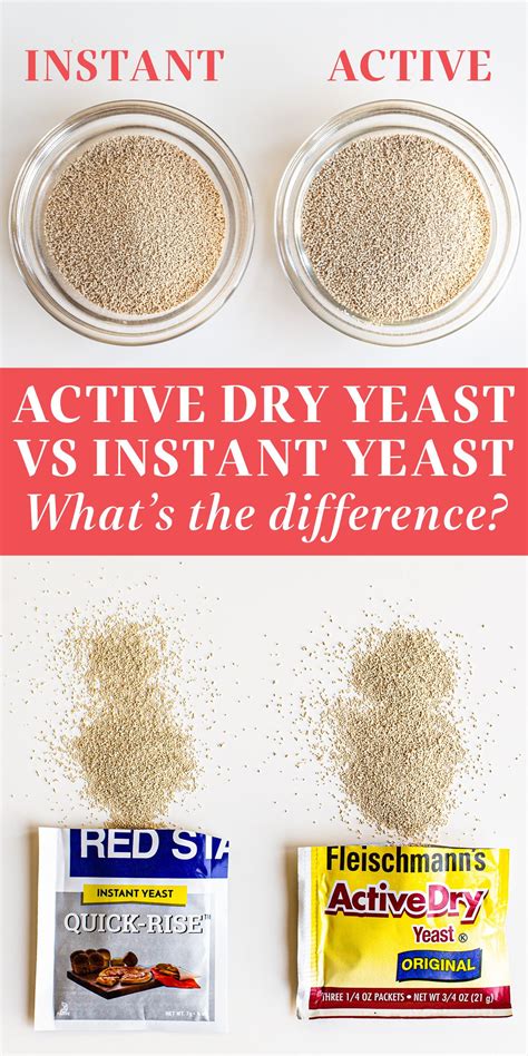 Dry Yeast vs. Instant Yeast | Yeast Comparison | Handle the Heat ...