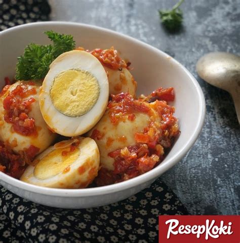 Telur Balado Praktis ala Padang - Resep | ResepKoki