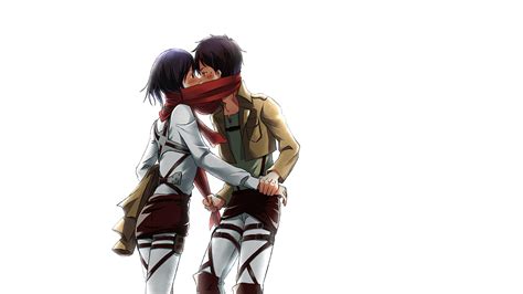 Attack On Titan Wallpaper Eren Mikasa