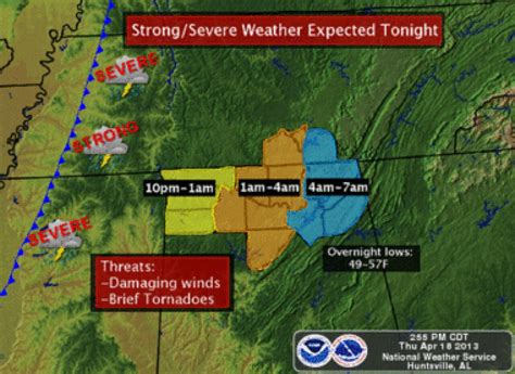 Severe weather expected to move through north central Alabama early ...