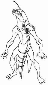 Ben 10 Alien Coloring Page  Free Printable Pages sketch template
