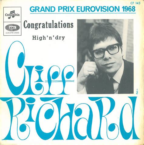 Cliff Richard - Congratulations (1968, B-track Sleeve Front, Vinyl) | Discogs