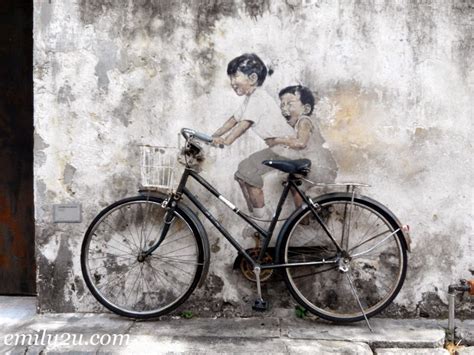 Penang Street Art- From Emily To You