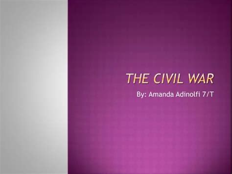 PPT - The Civil War PowerPoint Presentation, free download - ID:2967656