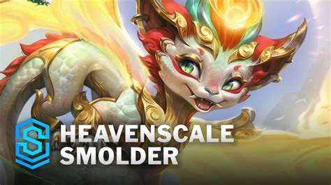 Heavenscale Smolder Skin Spotlight - League of Legends - YouTube