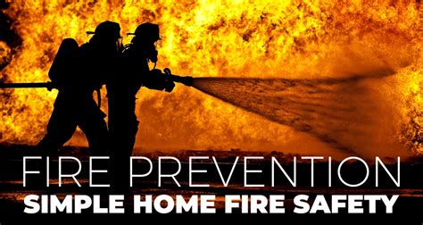 Fire Prevention | Simple Home Fire Safety | AEDCPR