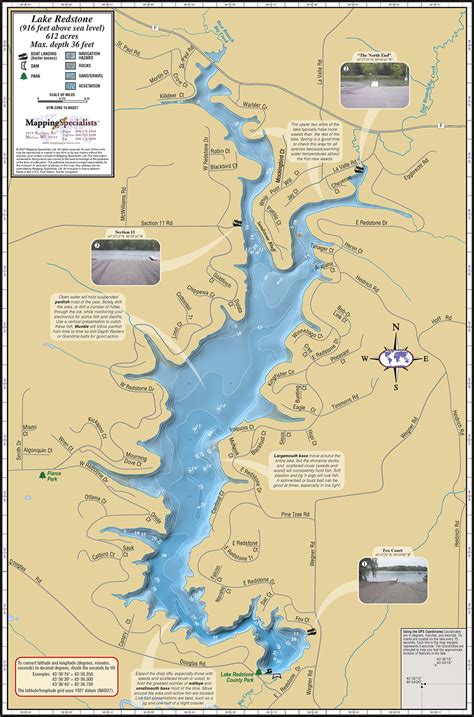 Lake Redstone Fold Map