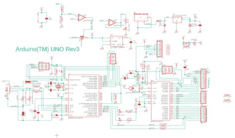 Arduino Uno R3 Schematic Diagram