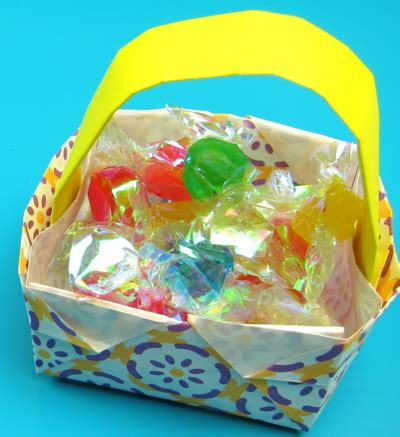 Origami Easter Basket | AllFreePaperCrafts.com