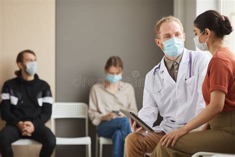 Doctor Standing at Hospital Stock Image - Image of people, medicine: 201792799