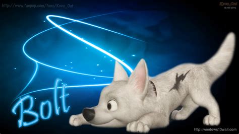 Bolt Dog Disney Cartoon Wallpaper - windows 10 Wallpapers