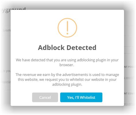 WordPress Plugins to Detect Adblock Plus Browser Extension